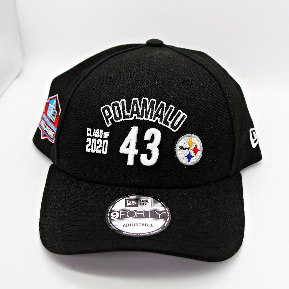 Troy Polamalu Hall of Fame Baseball Cap